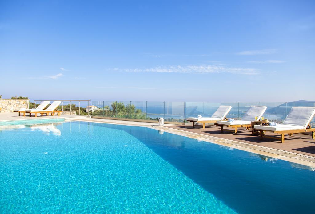 Alivia Lefkas Luxury Villas Apolpaina Eksteriør bilde
