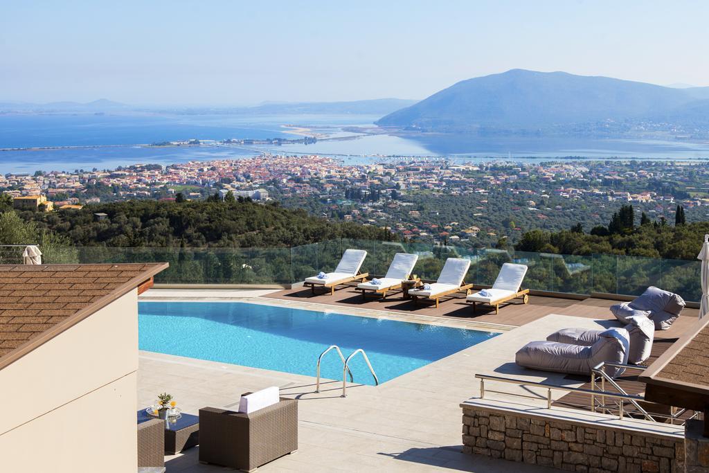Alivia Lefkas Luxury Villas Apolpaina Eksteriør bilde