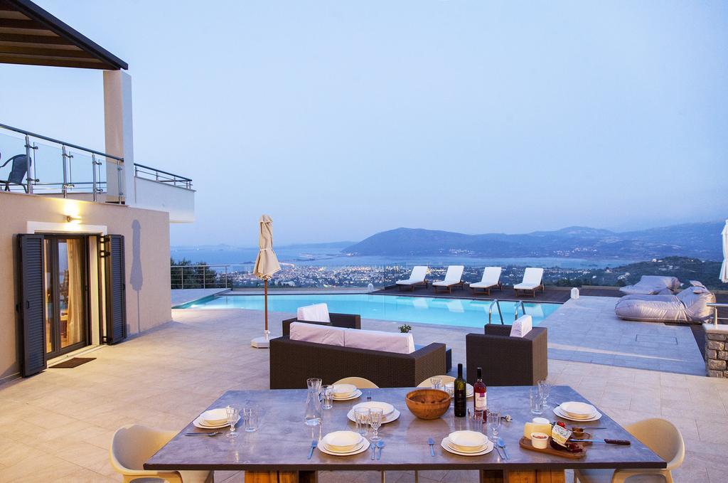 Alivia Lefkas Luxury Villas Apolpaina Eksteriør bilde