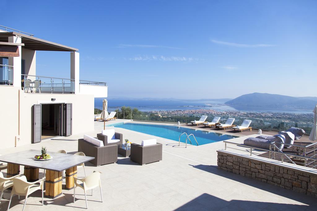 Alivia Lefkas Luxury Villas Apolpaina Eksteriør bilde