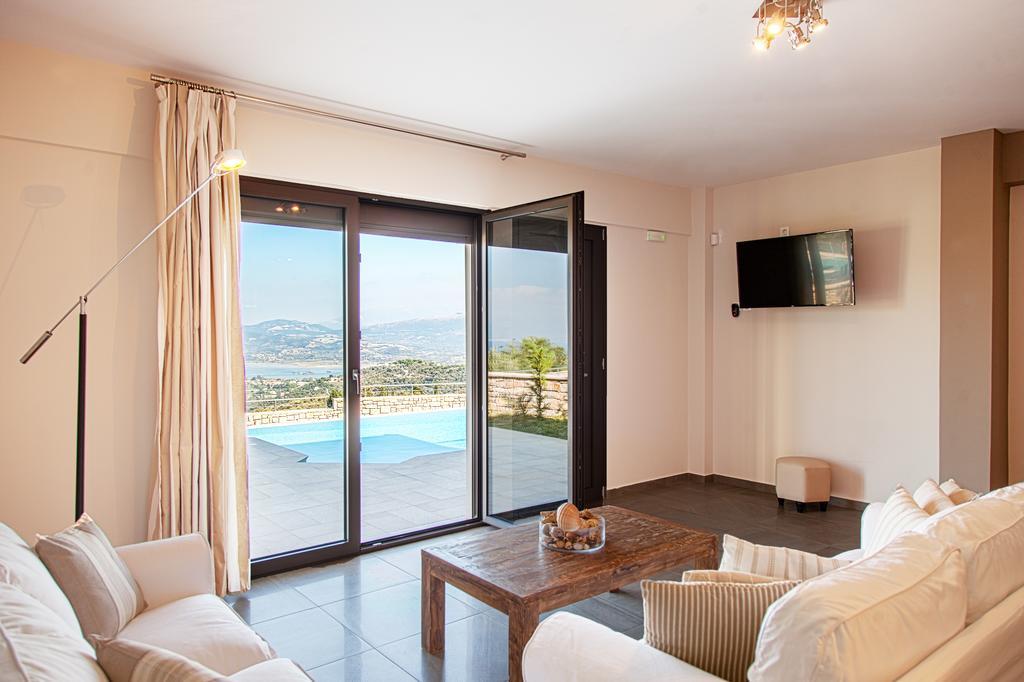 Alivia Lefkas Luxury Villas Apolpaina Eksteriør bilde