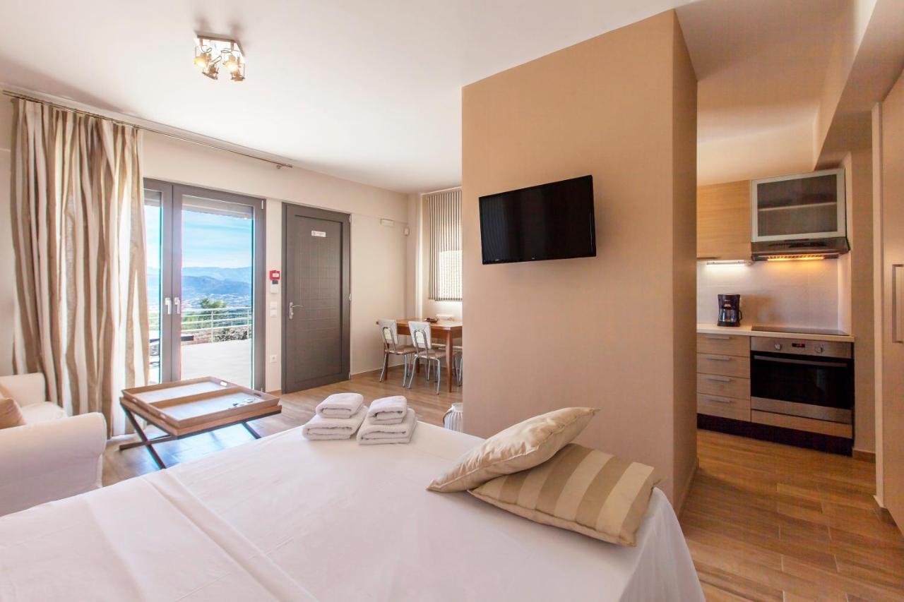 Alivia Lefkas Luxury Villas Apolpaina Eksteriør bilde
