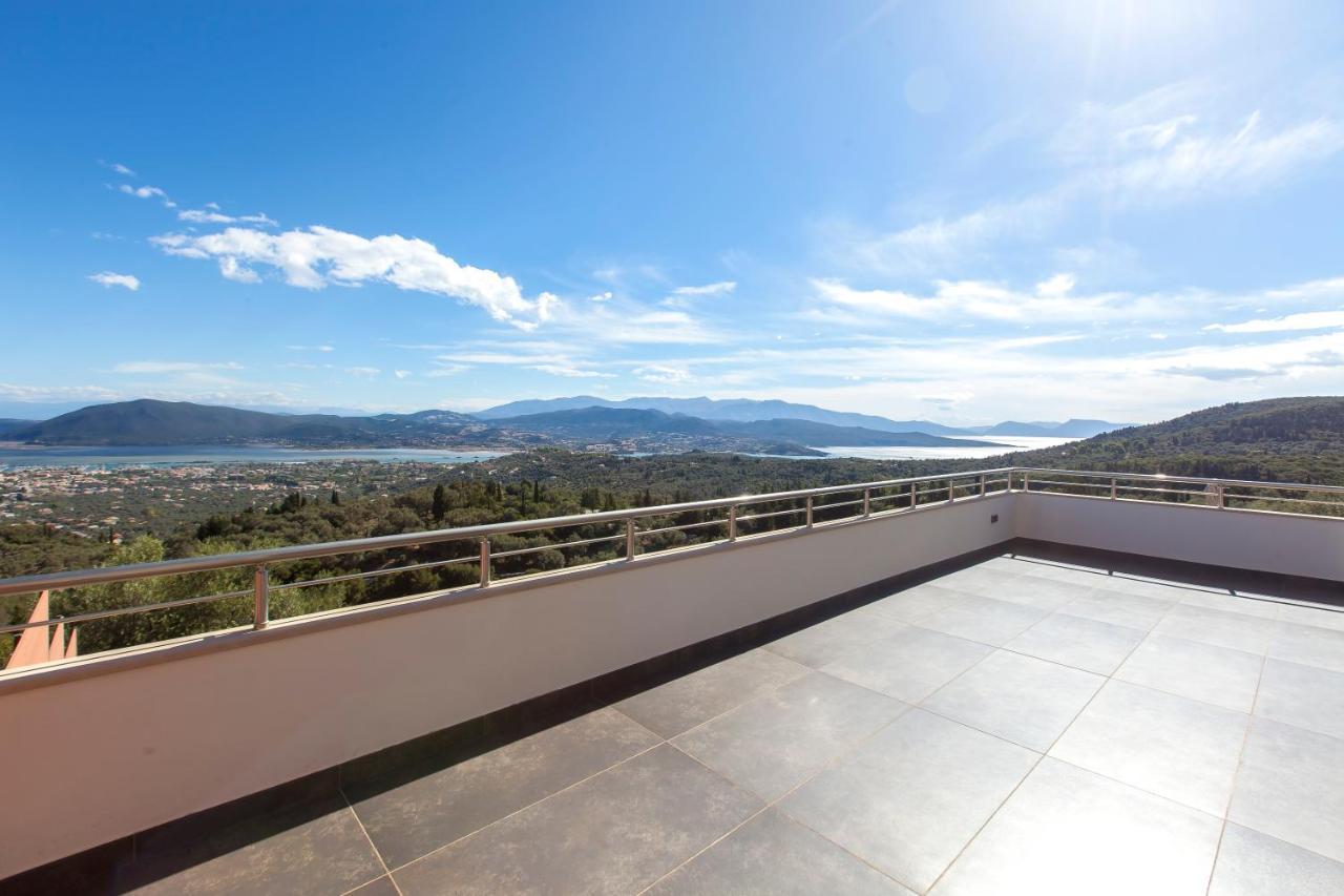 Alivia Lefkas Luxury Villas Apolpaina Eksteriør bilde